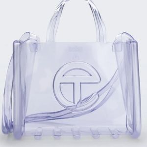 Melissa x Telfar Medium Jelly Shopper - Clear